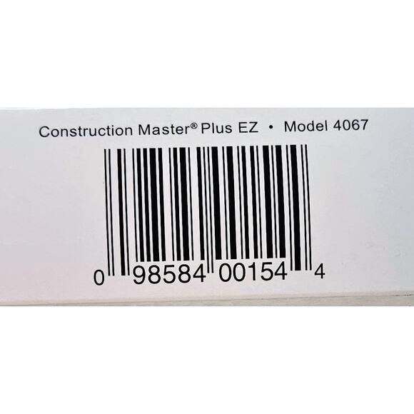 Construction Master Plus EZ Series Math Calculator Model 4067 NEW IN BOX - Picture 5 of 5